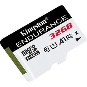 Kingston microSDHC High Endurance 32GB 95R/30W Class 10 A1 - Grabación continua 24/7 sin interrupciones - Imagen 1