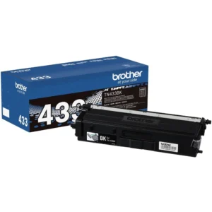 Tóner Brother TN433BK Negro Alto Rendimiento 4500 Páginas Profesional - Imagen 1